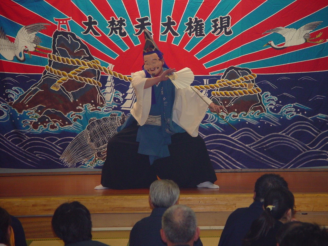 夏井大梵天神楽